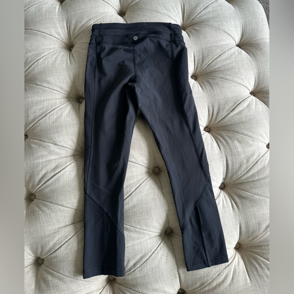 Lululemon Athletica Black Capris - Picture 2 of 3